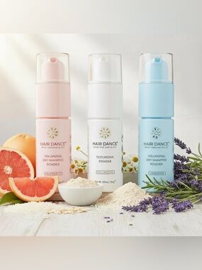 Hair Dance Dry Shampoo Powder - Grapefruit, Lavender, Volumizing